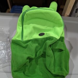 Green Medium Backpack Anime Character Cartoon Unisex Cosplay Costume Accessories